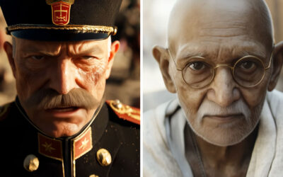 Otto von Bismarck e Gandhi
