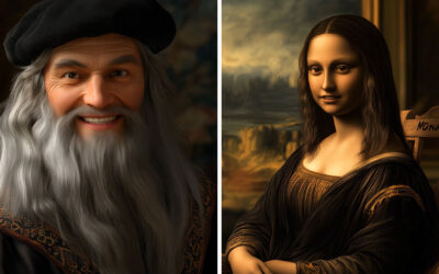 Leonardo da Vinci e Monna Lisa