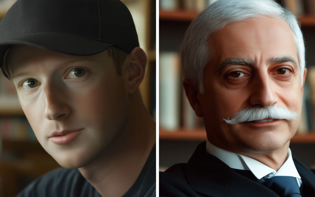 Verga e Zuckerberg